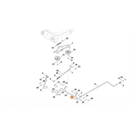 STIHL   Nakrętka kołpakowa M8 9241 226 1100